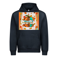 Navy blessed pumpkin Urban Hoodie - NancyCooperArtShop