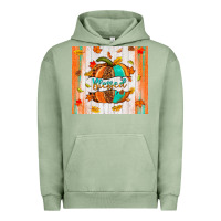 Pigment Oil Green blessed pumpkin Urban Hoodie - NancyCooperArtShop