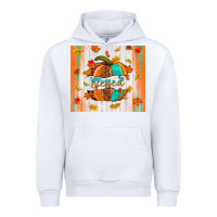 White blessed pumpkin Urban Hoodie - NancyCooperArtShop
