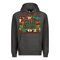 Charcoal Heather wild chıld aztec gemstone and cactus Premium Hoodie - Artiststas