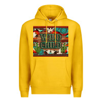 Lemon wild chıld aztec gemstone and cactus Premium Hoodie - Artiststas