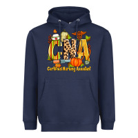 Navy fall cna certified nursing assistant Heavyweight Hoodie - Zillion Design Studio