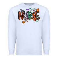 White nurse halloween Premium Sweatshirt - CowhideDigitalArt