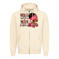 Sandshell What other think of me is none of my business afro Zipper Hoodie - RanaPortraitStore