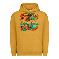 Pigment Peanut Butter para pumpkin Urban Hoodie - NancyCooperArtShop