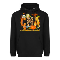 Black fall cma certified medical assistant Heavyweight Hoodie - Zillion Design Studio