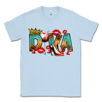 Dusty Blue diva Classic Tee - RanaPortraitStore
