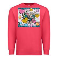 Cardinal Easter hearts Cowhide tumbler Easter Day Premium Sweatshirt - Neo Western
