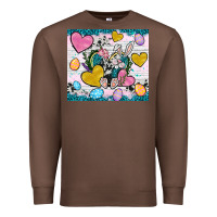 Chestnut Easter hearts Cowhide tumbler Easter Day Premium Sweatshirt - Neo Western