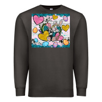 Smoke Easter hearts Cowhide tumbler Easter Day Premium Sweatshirt - Neo Western