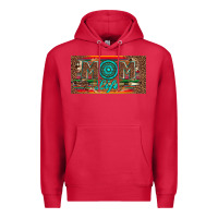 Cardinal mom life license plate Premium Hoodie - Artiststas