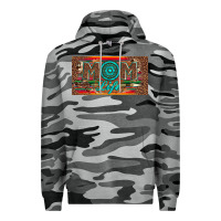 Slate Camo mom life license plate Premium Hoodie - Artiststas