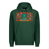 Sports Green mom life license plate Premium Hoodie - Artiststas