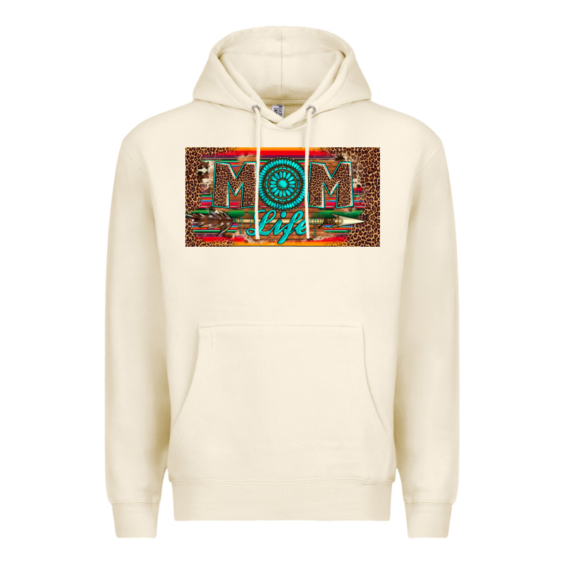 Mom Life License Plate Premium Hoodie by Artiststas | Teevron