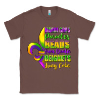 Chestnut mardi gras parades beads french quarter beignets Classic Tee - FaDigitalArtStudio