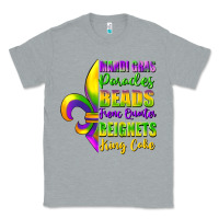 Heather Grey mardi gras parades beads french quarter beignets Classic Tee - FaDigitalArtStudio