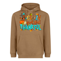 Toasted Coconut crazy grateful thankful Heavyweight Hoodie - Zillion Design Studio