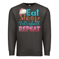 Smoke eat sleep volleyball repeat Premium Sweatshirt - HRA Design Shop