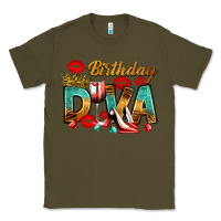 Army Green birthday diva Classic Tee - RanaPortraitStore