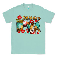 Seafoam birthday diva Classic Tee - RanaPortraitStore