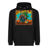 Black turkey and pumpkins Heavyweight Hoodie - RanaPortraitStore