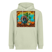Matcha turkey and pumpkins Heavyweight Hoodie - RanaPortraitStore