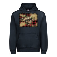 Navy buffalo plaid christmas camouflage glitter background Urban Hoodie - Jasminsmagicworld