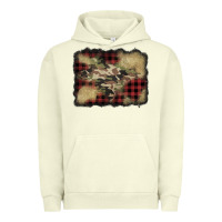 Pigment Pistachio buffalo plaid christmas camouflage glitter background Urban Hoodie - Jasminsmagicworld