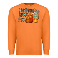 Carrot pumpkin spice kinda girl Premium Sweatshirt - CowhideDigitalArt