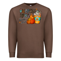 Chestnut pumpkin spice kinda girl Premium Sweatshirt - CowhideDigitalArt