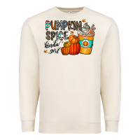 Sandshell pumpkin spice kinda girl Premium Sweatshirt - CowhideDigitalArt