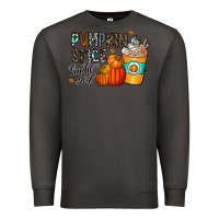Smoke pumpkin spice kinda girl Premium Sweatshirt - CowhideDigitalArt