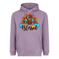 Lavender thanksgiving turkey pumpkin blessed Heavyweight Hoodie - RanaPortraitStore