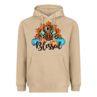 Mushroom thanksgiving turkey pumpkin blessed Heavyweight Hoodie - RanaPortraitStore