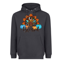 Smoke thanksgiving turkey pumpkin blessed Heavyweight Hoodie - RanaPortraitStore