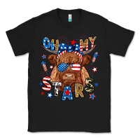 Black oh my stars highland cow Classic Tee - RanaPortraitStore