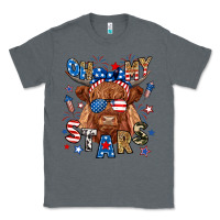 Charcoal Heather oh my stars highland cow Classic Tee - RanaPortraitStore