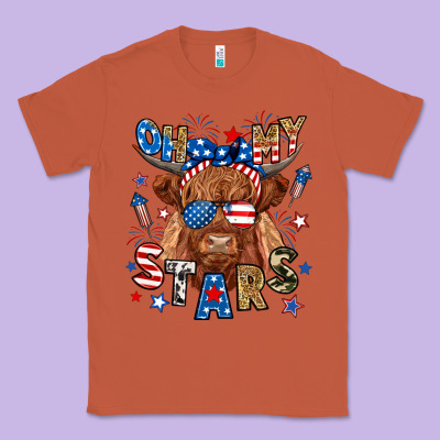 Classic Tee oh my stars highland cow