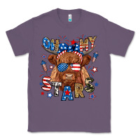 Lavender oh my stars highland cow Classic Tee - RanaPortraitStore