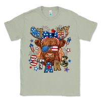 Matcha oh my stars highland cow Classic Tee - RanaPortraitStore