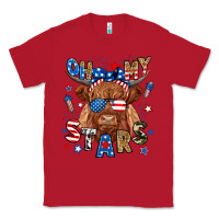 Red oh my stars highland cow Classic Tee - RanaPortraitStore