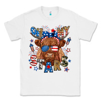 White oh my stars highland cow Classic Tee - RanaPortraitStore