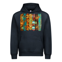 Navy thanksgiving brushstroke Urban Hoodie - BarkalooDesign