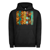Pigment Black thanksgiving brushstroke Urban Hoodie - BarkalooDesign