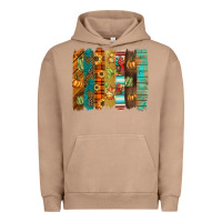 Pigment Burro thanksgiving brushstroke Urban Hoodie - BarkalooDesign