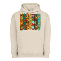 Pigment French Oak thanksgiving brushstroke Urban Hoodie - BarkalooDesign
