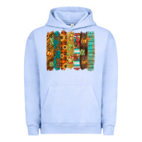 Pigment Grape Ice thanksgiving brushstroke Urban Hoodie - BarkalooDesign