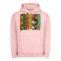 Pigment Salmon thanksgiving brushstroke Urban Hoodie - BarkalooDesign