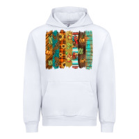 White thanksgiving brushstroke Urban Hoodie - BarkalooDesign