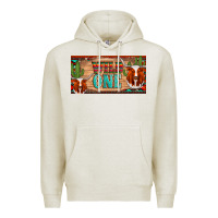 Oatmeal Heather texas longhorn wild one cactus licanse plate Premium Hoodie - Artiststas